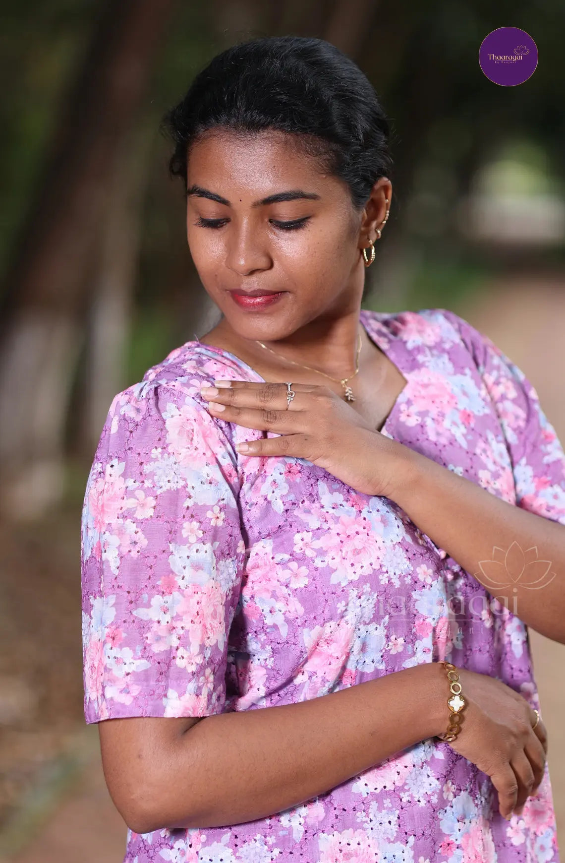 Lavender With Florals