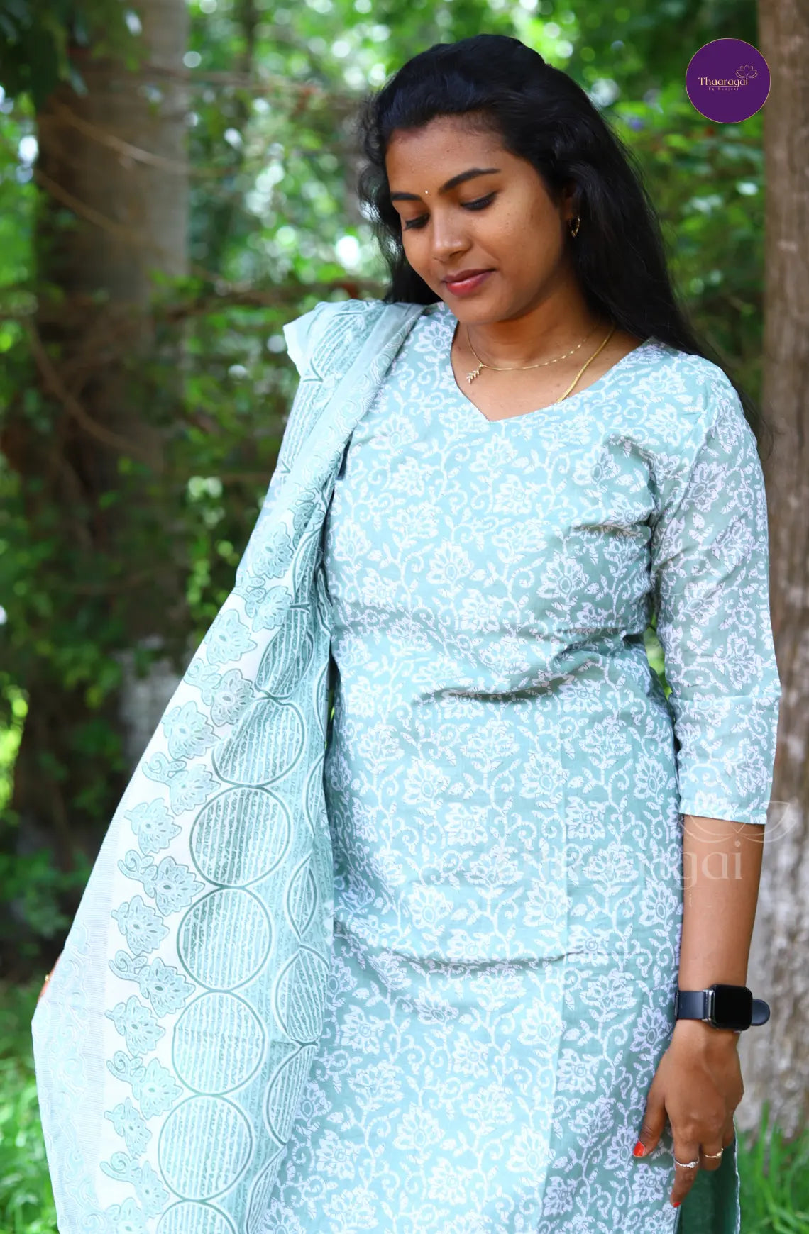 Aqua Lina - Light Pastel Blue