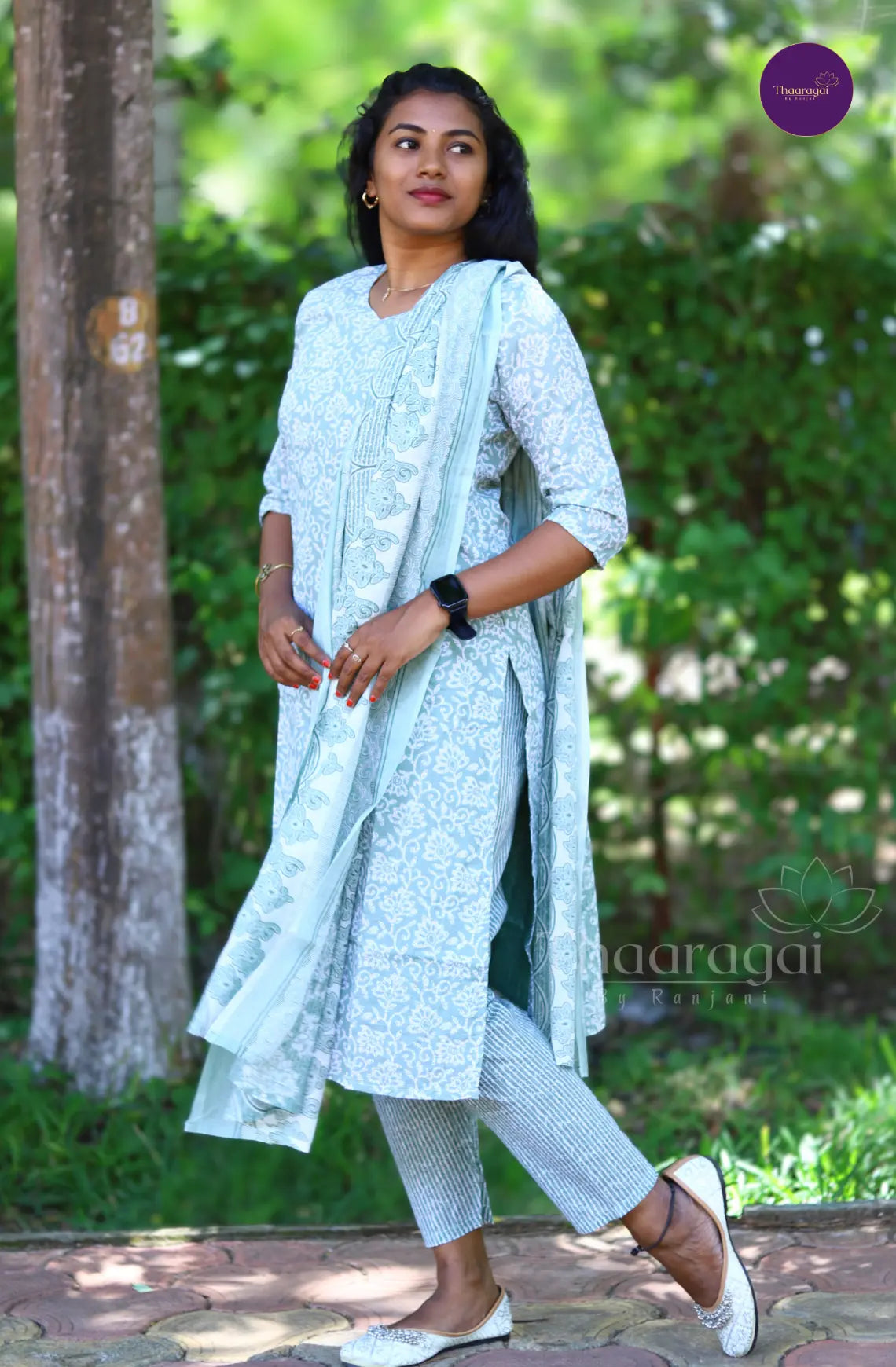 Aqua Lina - Light Pastel Blue