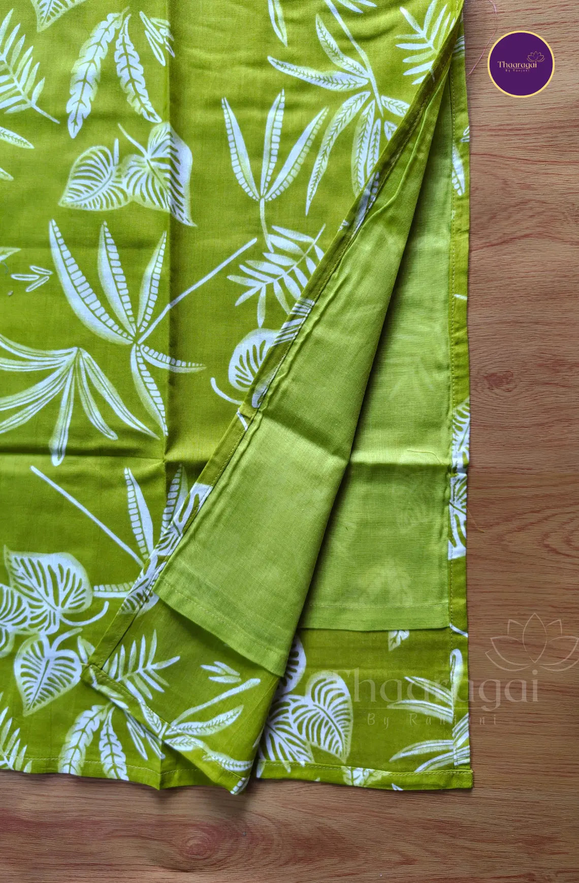 Cotton Coord Set in Grass Green - 2 Piece Set