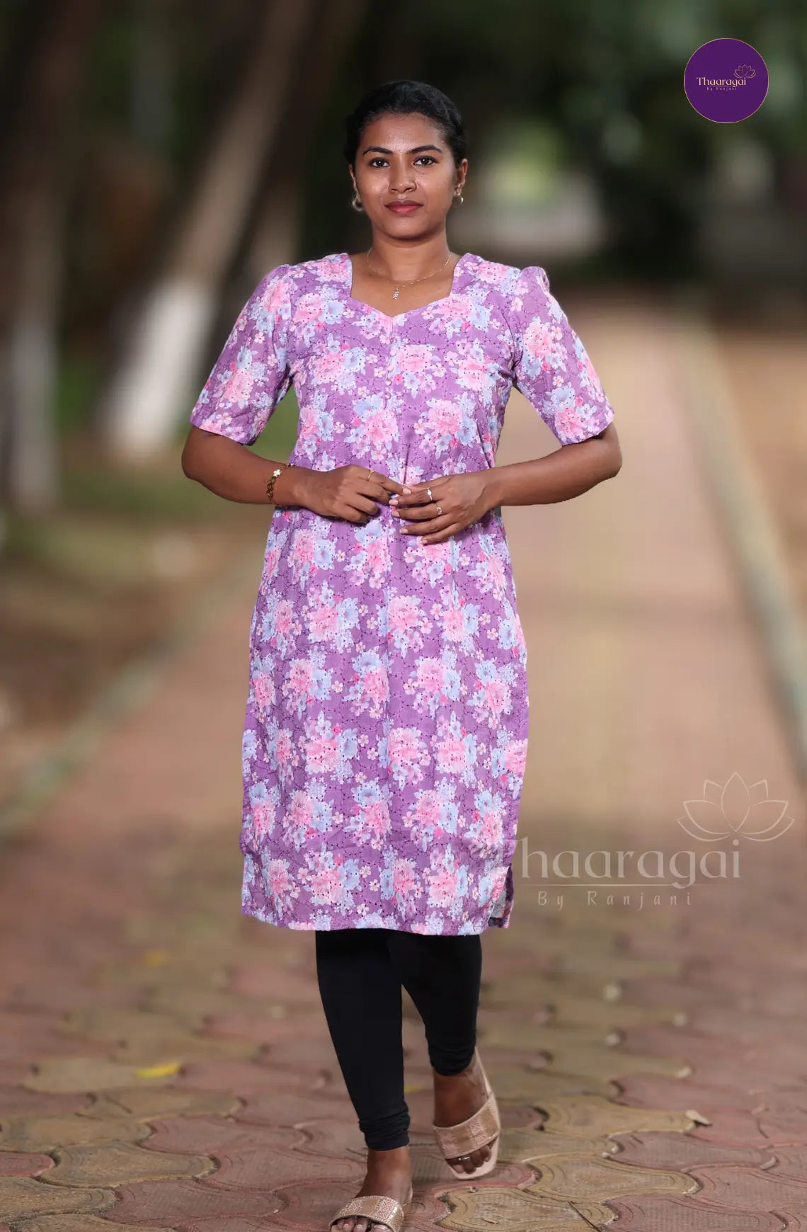 Lavender With Florals