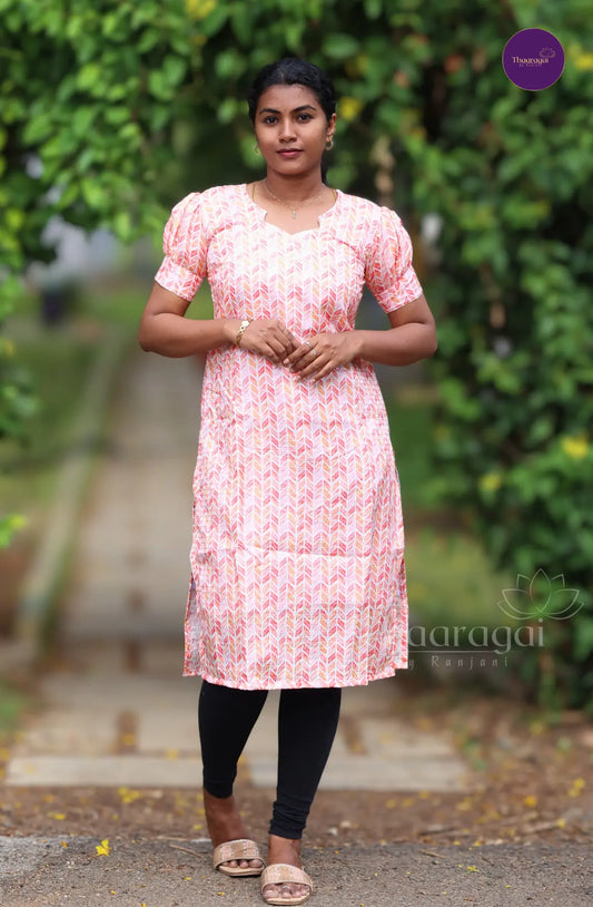 Red Lilly With Sequence Work